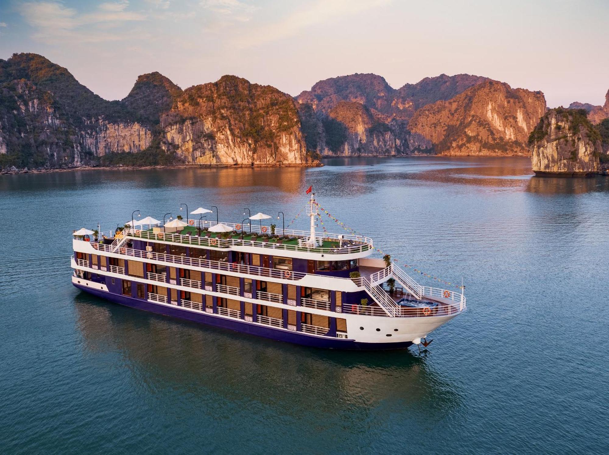 מלון הלונג Halong Dragon Bay Cruise מראה חיצוני תמונה