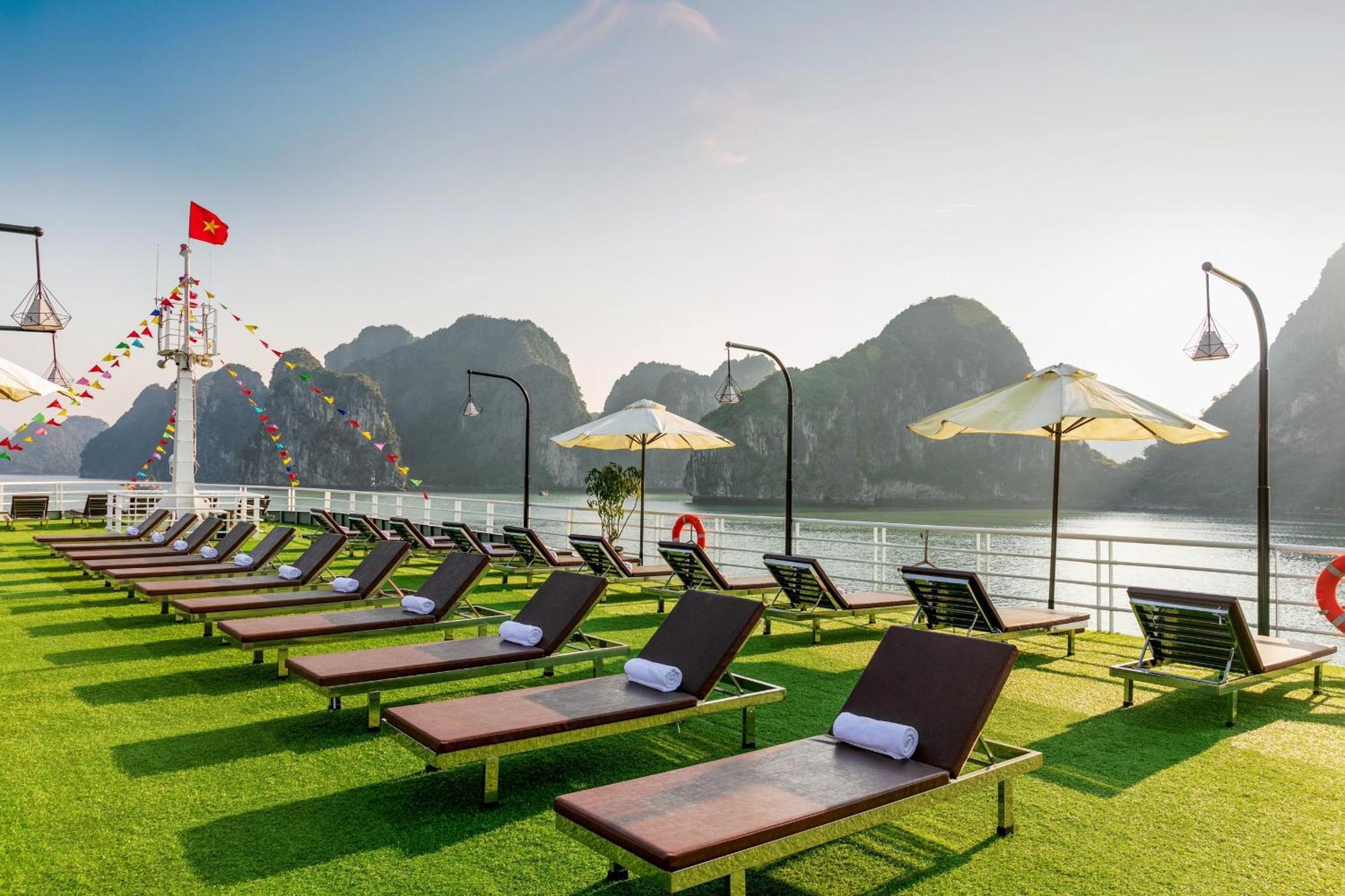 מלון הלונג Halong Dragon Bay Cruise מראה חיצוני תמונה