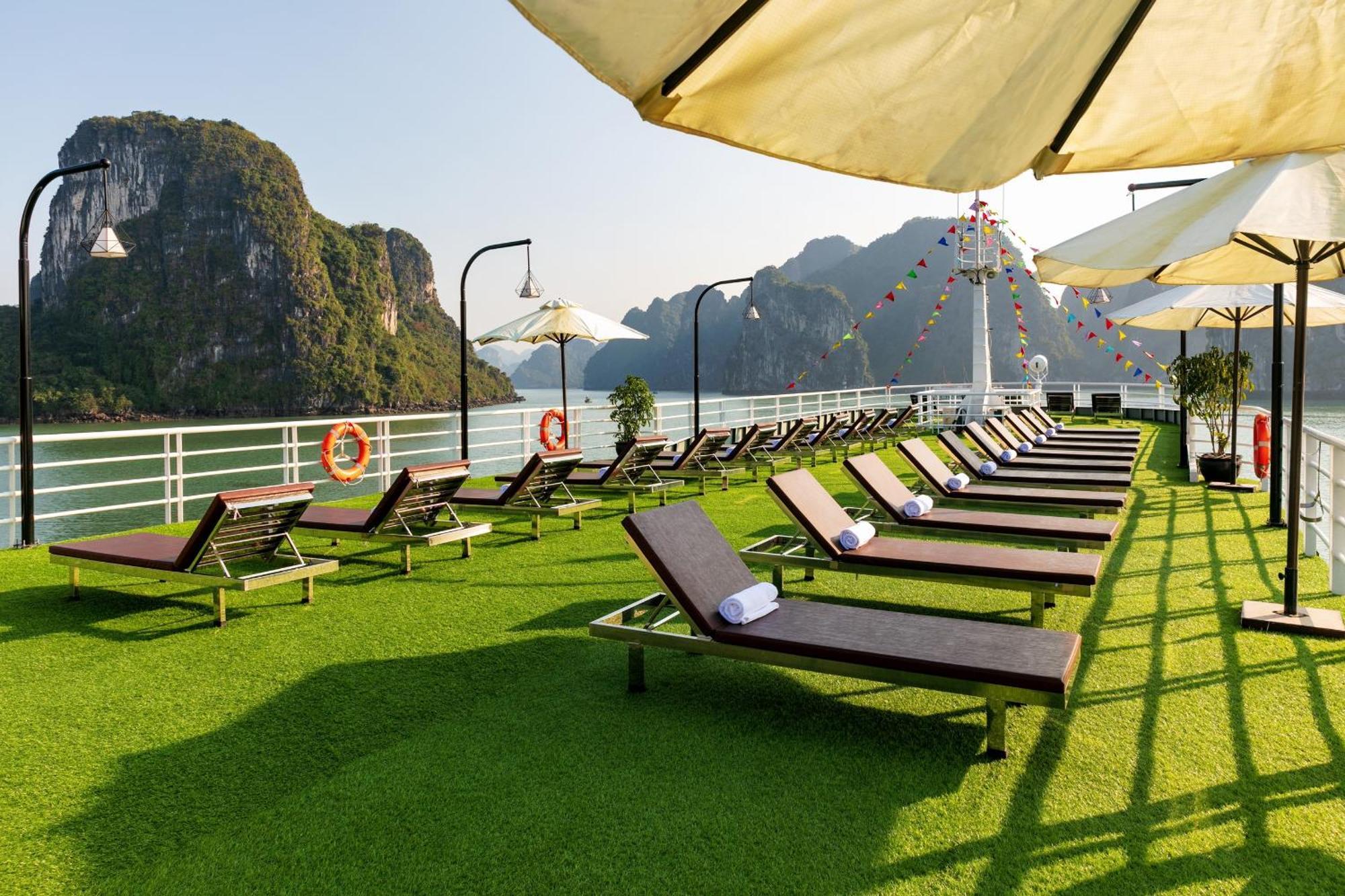 מלון הלונג Halong Dragon Bay Cruise מראה חיצוני תמונה