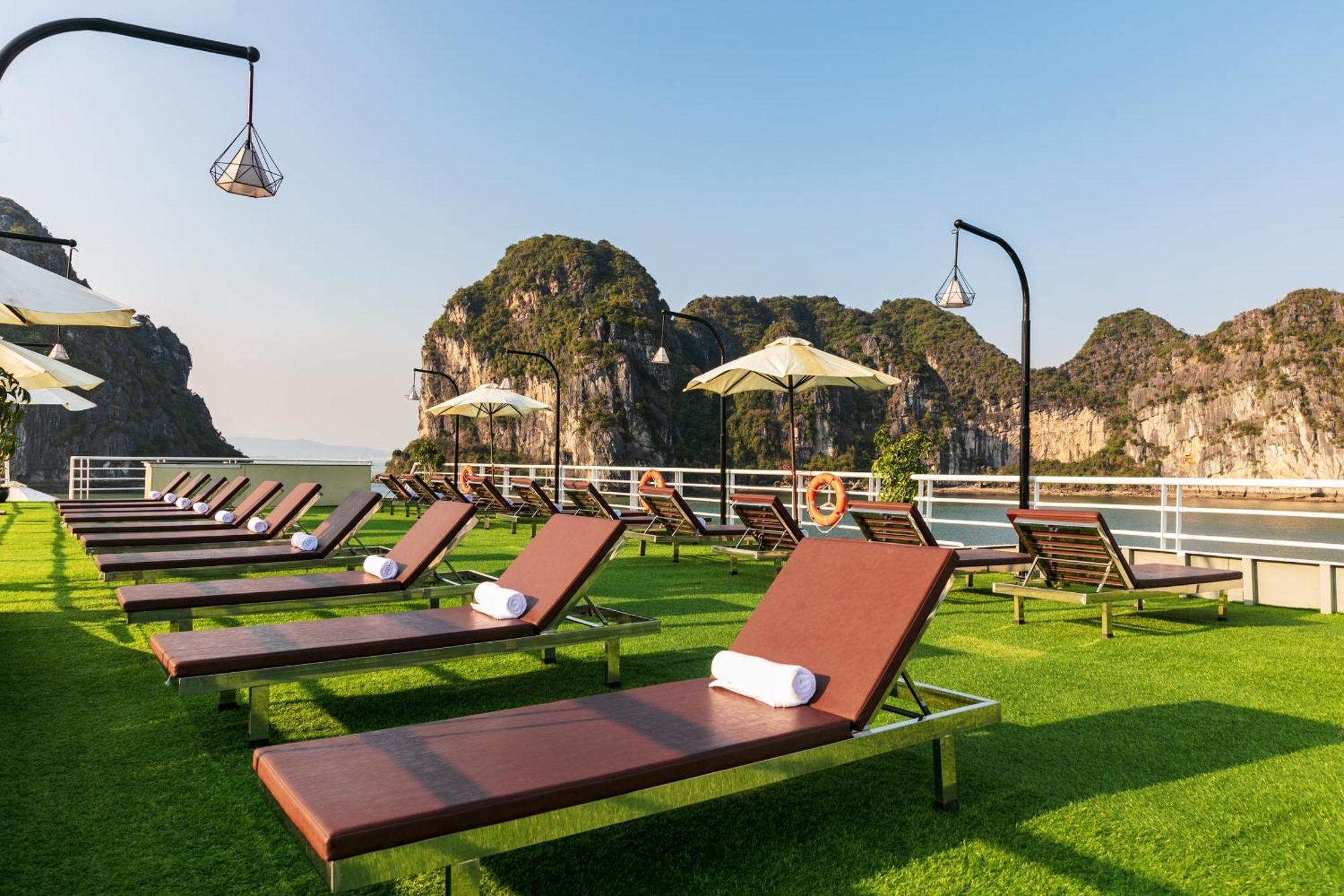 מלון הלונג Halong Dragon Bay Cruise מראה חיצוני תמונה